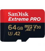 SanDisk Extreme PRO microSDXC 64GB 170MB/s + ada.