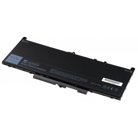 Baterie T6 Power pro Dell Latitude E7270, E7470, 12 E7270, 14 E7470, 7200mAh, 55Wh, 4cell, Li-pol