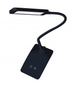 LED STOLNÍ LAMPA EDDY ČERNÁ