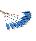 Pigtail 9/125 SCupc SM OS 1,5m, balení 12ks barvy