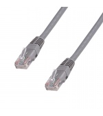DATACOM Patch cord UTP CAT6 0,25m šedý