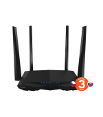 Tenda AC6 WiFi AC Router 1200Mb/s, VPN server/klient, WISP, Universal Repeater, 4x5dBi antény