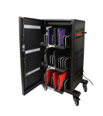 PORT CONNECT CHARGING CABINET 30 UNITS, černý