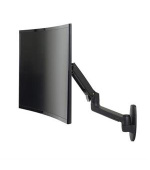 ERGOTRON LX Wall Monitor Arm (matte black)- nástěnný držák, max. 34" , černá