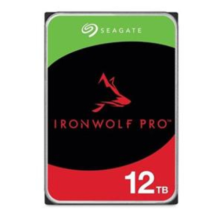 Seagate IronWolf PRO, NAS HDD, 12TB, 3.5", SATAIII, 256MB cache, 7.200RPM