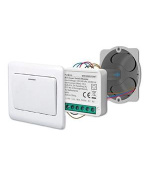 Nedis WIFIWMS10WT - SmartLife Spínač Wi-Fi | 3680 W | Připojení terminálu | Aplikace ke stažení pro: Android™ / IOS