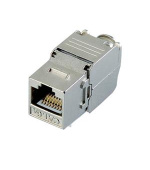 DATACOM Keystone RJ45 STP CAT6A samořezný SILVER