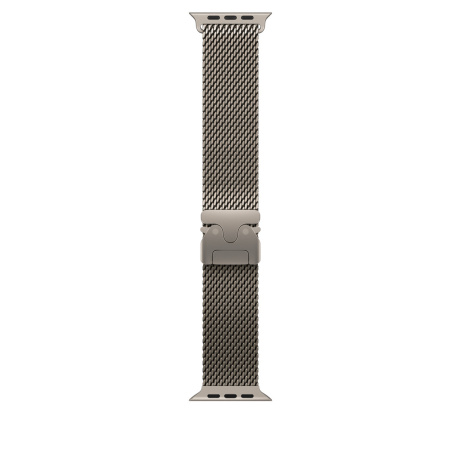 Watch Acc/49/Natural Titanium Milanese Loop - L