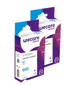 WECARE ARMOR sada ink kompatibilní s HP CZ111AE, 2x12ml, červená/magenta