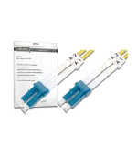 DIGITUS Fiber Optic Patch Cord, LC to LC, Singlemode, OS1, 09/125 µ, Duplex Length 2m