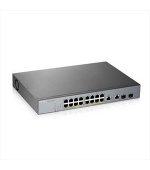 Zyxel GS1350-18HP, 18 Port managed CCTV PoE switch, long range, 250W (1 year NCC Pro pack license bundled)