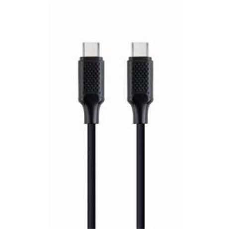 GEMBIRD CABLEXPERT Kabel USB PD (Power Delivery), 100W, Type-C na Type-C kabel (CM/CM), 1,5m, datový a napájecí, černý