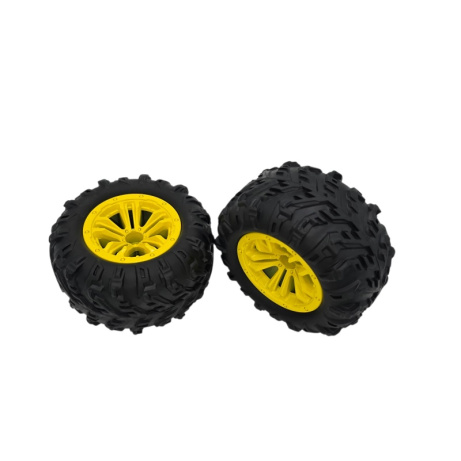 Kompletní gumy nalepené pro TWINRAPTOR RMT- žluté 2ks