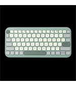 ASUS klávesnice KW100 Marshmallow - bezdrátová/bluetooth/CZ/SK/zelená/with copilot key