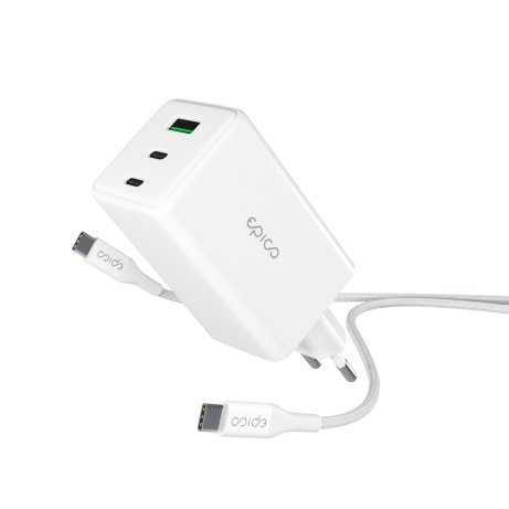 Epico GaN 100W adaptér EA100 s 1,2 m USB-C kabelem