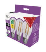 LED žárovka A60/E27/3,8W/60W/806lm/neutrální bílá,3ks