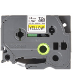 Brother TZE-SL651, žlutá/černá, 24mm, samolaminovací