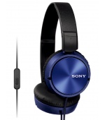 SONY sluchátka MDR-ZX310AP, handsfree, modré