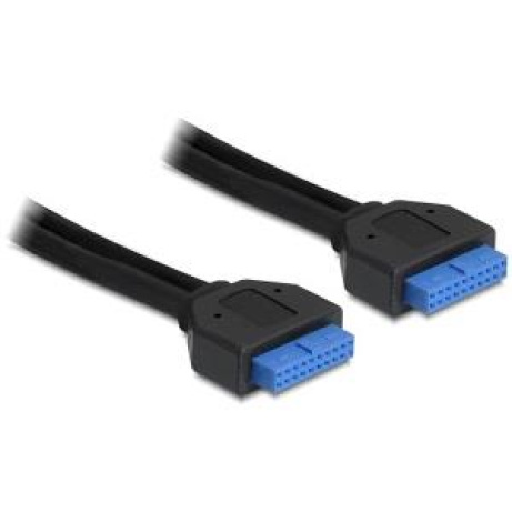 Delock kabel interní 20pin USB 3.0  samice/samice, 45 cm