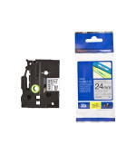 Brother - TZe-M951, stříbrná matná/černá (24mm, laminované)