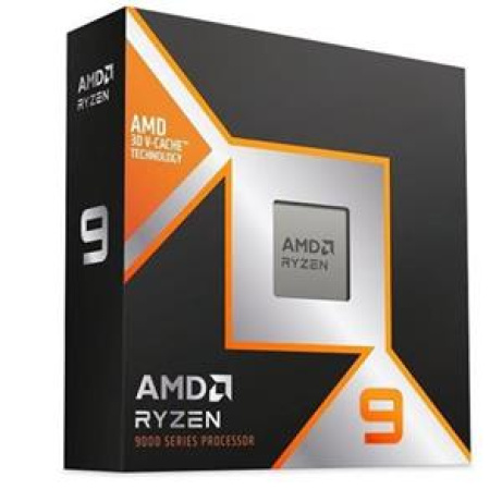 AMD Ryzen 9 12C/24T 9900X3D (4.4/5.5GHz,140MB,120W,AM5) AMD Radeon Graphics/bez chladiče
