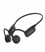 EVOLVEO BoneSwim Pro MP3 32GB, bezdrátová sluchátka s mikrofonem na lícní kosti, černé