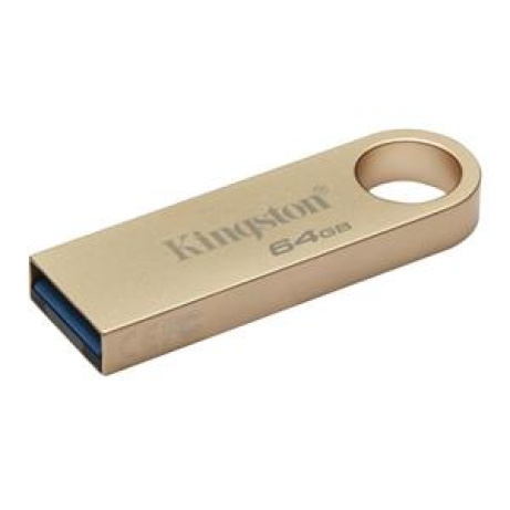 KINGSTON 64GB 220MB/s Kovový USB 3.2 Gen 3 DataTraveler SE9 G3-k potisku GACZ