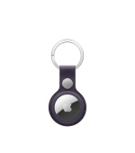 AirTag FineWoven Key Ring - Midnight Purple