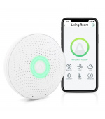 AirThings Wave plus - senzor kvality ovzduší, radonu, vlhkosti, teploty, VOC, CO2 a tlaku