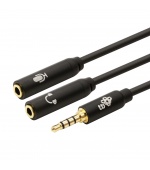 TB Touch Adapter 3,5mm Mini Jack - 2x3,5mm Mini Jack M/F