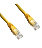 DATACOM Patch cord UTP CAT5E 1,5m žlutý
