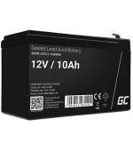 Green Cell AGM VRLA 12V 10Ah maintenance-free battery for UPS units