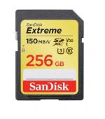 SanDisk Extreme SDXC 256GB 150MB/s V30 UHS-I U3