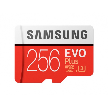 Micro SDXC 256GB Samsung EVO Plus + SD adaptér