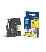 Brother - TZe-621, žlutá / černá (9mm, laminovaná)