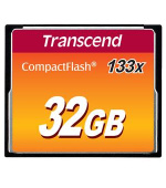 Transcend 32GB CF (133X) paměťová karta (MLC)