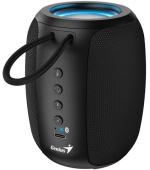 Genius SP-915BT Reproduktor, bezdrátový, Bluetooth, 5W, LED podsv.,USB-C,výdrž až 6 hod.,mikrofon, podpora Copilot,černá
