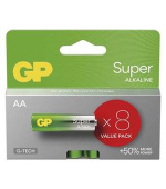 GP AA Super, alkalická (LR6) - 8 ks