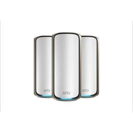Netgear Orbi 970 Series Quad-Band WiFi 7 Mesh 3-pack (1 router + 2 satellites)