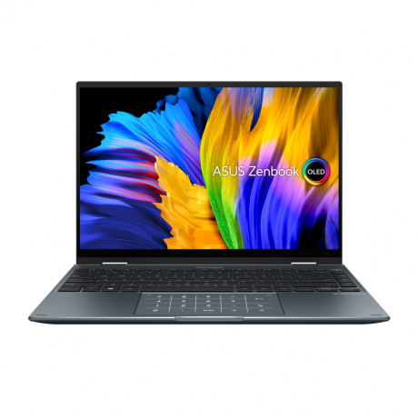 Asus Zenbook 14 Flip OLED/UP5401/i7-1165G7/14"/2880x1800/T/16GB/512GB SSD/Iris Xe/W11H/Gray/2R
