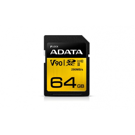 Adata/SDXC/64GB/UHS-II U3 / Class 10