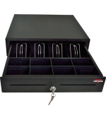 Pokladní zásuvka S-410C,kabel, pořadač 4/8,24V,