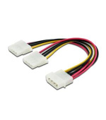 Digitus rozdvojka napájení Molex 4-pin -> 2x Molex 4-pin, délka 0,2m