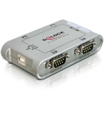 Delock konvertor USB-> 4xCOM DB9, industrial