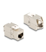Delock Keystone Modul RJ45 jack Cat.6A STP 4 ks