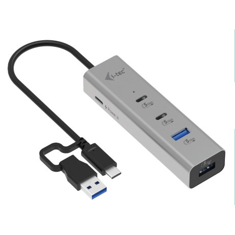 i-tec Universal Charging Metal HUB 2x USB-C + 2x USB-A Port, PD 85W
