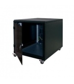 19" kontejner.rozvaděč 12U,hl.1000mm,nosnost 200kg černý