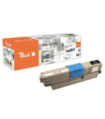 PEACH kompatibilní toner OKI 44973536, černá, 2200 str.