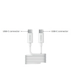 2-Power kabel USB-C to USB-C, 1M