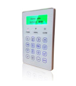 iGET SECURITY P13 - Externí bezdrátová dotyková klávesnice.LCD displej,napájení adaptérem,záložní baterie,pro alarm M2B/M3B
